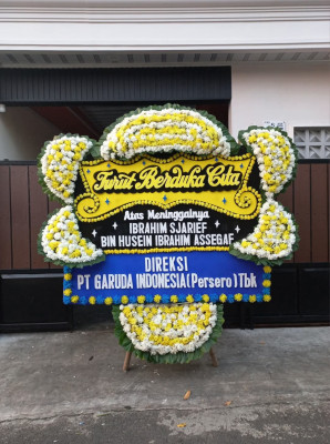 Papan Bunga Duka di Ledok